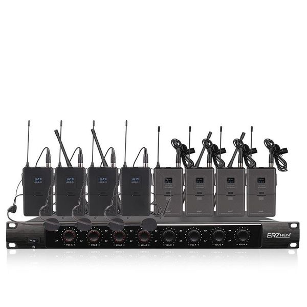 professional wireless microphone system 4-circuit 4-headphone special scene church school microphones
professional wireless microphone system 4-circuit 4-headphone special scene church school microphones