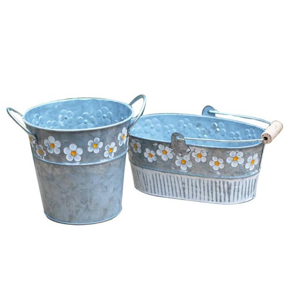 daisy pattern vintage iron flower bucket embossed pot plant holder container tabletin decor ornament storage baskets
daisy pattern vintage iron flower bucket embossed pot plant holder container tabletin decor ornament storage baskets