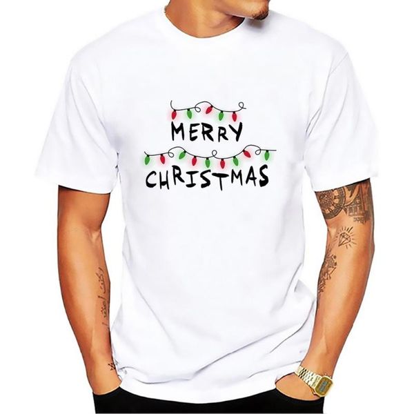 men's t-shirts stranger color lamp string merry christmas t shirt men white casual plus size tshirt homme no glue print t-shirt, White;black
men's t-shirts stranger color lamp string merry christmas t shirt men white casual plus size tshirt homme no glue print t-shirt, White;black