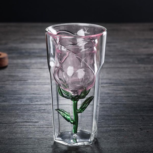 creativedouble wall glass cup cute coffee with rose liner wheat beer steins wine whiskey heat-resistant bar el party glasses
creativedouble wall glass cup cute coffee with rose liner wheat beer steins wine whiskey heat-resistant bar el party glasses