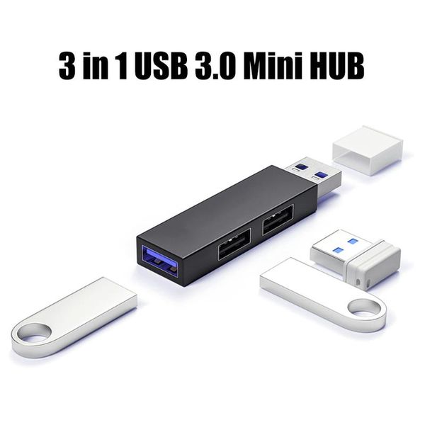 hubs usb 3.0 hub 3 ports mini splitter portable 5gbps high speed adapter extender for pc lapu disk card reader hard 
hubs usb 3.0 hub 3 ports mini splitter portable 5gbps high speed adapter extender for pc lapu disk card reader hard