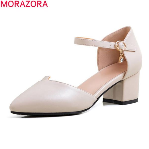 dress shoes morazora 2021 big size 33-43 women pumps square heels pointed toe ladies party comfortable pu buckle shallow woman, Black
dress shoes morazora 2021 big size 33-43 women pumps square heels pointed toe ladies party comfortable pu buckle shallow woman, Black