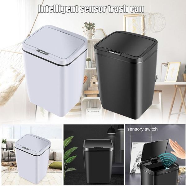 waste bins automatic intelligent induction trash can household kitchen bedroom bathroom plastic bin 12l
waste bins automatic intelligent induction trash can household kitchen bedroom bathroom plastic bin 12l
