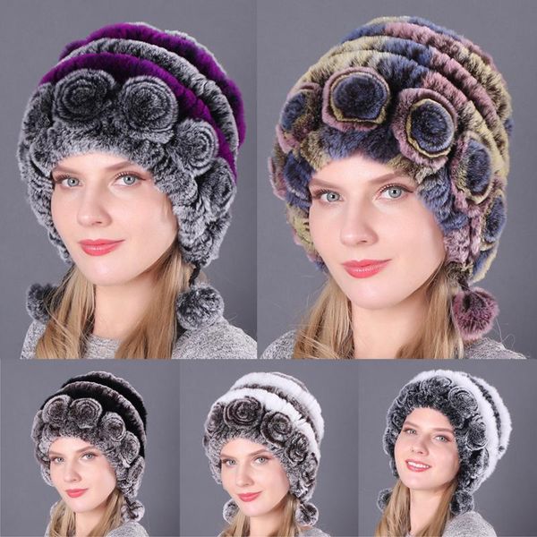 beanies winter women flowers striped natural real rex fur hats lady warm knit genuine caps russian outdoor hat
beanies winter women flowers striped natural real rex fur hats lady warm knit genuine caps russian outdoor hat