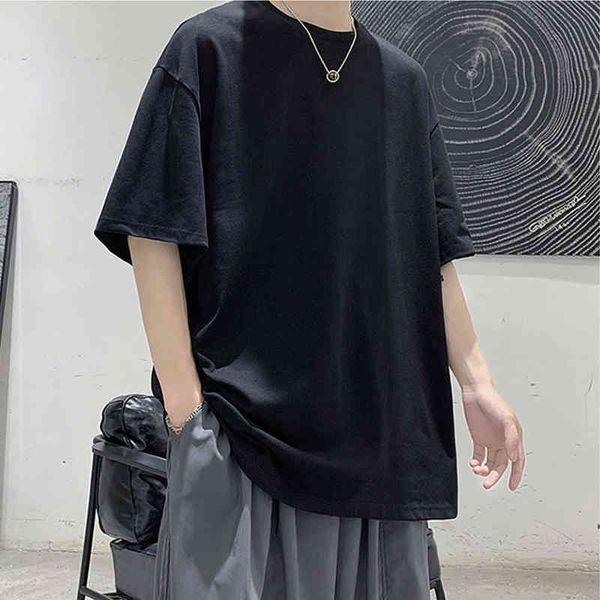 100% cotton five half sleeve men's women summer t-shirt loose short-sleeved casual basic shirt o neck solid color oversize y220214, White;black
100% cotton five half sleeve men's women summer t-shirt loose short-sleeved casual basic shirt o neck solid color oversize y220214, White;black