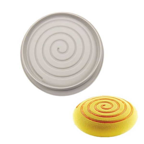 cake tools 3d bakeware & bread baking pastry mould round threaded design silicone mold homemade kitchen
cake tools 3d bakeware & bread baking pastry mould round threaded design silicone mold homemade kitchen