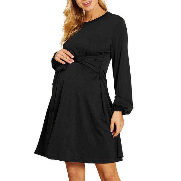 maternity dresses casual long sleeve solid color for pregnant women dress fashion pgraphy o-neck pregnancy dress vestidos g220309, White
maternity dresses casual long sleeve solid color for pregnant women dress fashion pgraphy o-neck pregnancy dress vestidos g220309, White