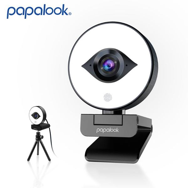 webcams fhd 60fps 1080p webcam with ring light, papalook pa552 pro usb2.0 web camera autofocus dual stereo dsp mic for lapstreaming
webcams fhd 60fps 1080p webcam with ring light, papalook pa552 pro usb2.0 web camera autofocus dual stereo dsp mic for lapstreaming