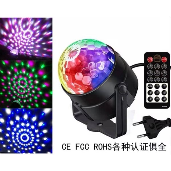 five mini remote control small ball, seven color revolving crystal magic ball lamp, flashing, dazzling bar ktv atmosphere lamp
five mini remote control small ball, seven color revolving crystal magic ball lamp, flashing, dazzling bar ktv atmosphere lamp