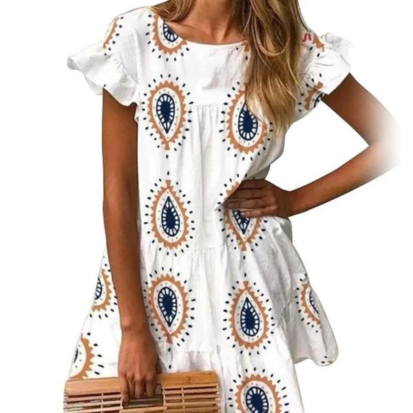 casual dresses fashion women ruffled short sleeve water drops print party mini a line dress women's elegant female clothing hp2f, Black;gray
casual dresses fashion women ruffled short sleeve water drops print party mini a line dress women's elegant female clothing hp2f, Black;gray
