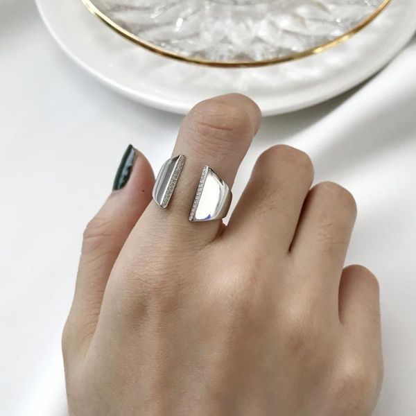 cluster rings minimalism authentic s925 sterling silver fine jewelry irregular geometric band wider ring open adjust j433, Golden;silver
cluster rings minimalism authentic s925 sterling silver fine jewelry irregular geometric band wider ring open adjust j433, Golden;silver