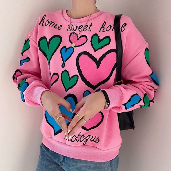 women's sweaters autumn and winter age reducing female jacquard around the neck casual loose sweater with long sleeve uk475 mesh nkq6, White;black
women's sweaters autumn and winter age reducing female jacquard around the neck casual loose sweater with long sleeve uk475 mesh nkq6, White;black