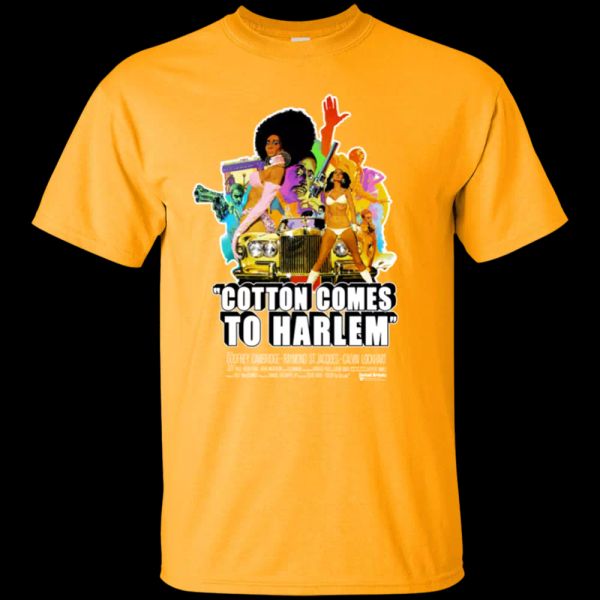 cotton comes to harlem, retro, blaxploitation, movie, 1970's, t-shirt, White;black
cotton comes to harlem, retro, blaxploitation, movie, 1970's, t-shirt, White;black