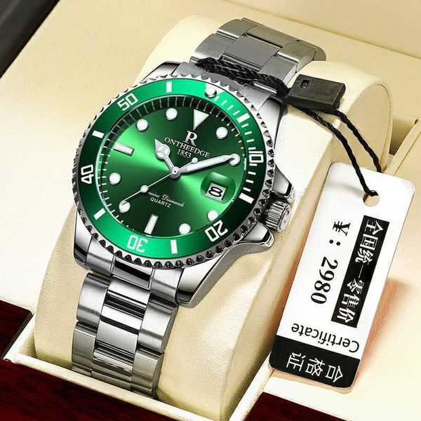 ruizhiyuan lao minous waterproof x green water ghost men's quartz watch, Slivery;brown
ruizhiyuan lao minous waterproof x green water ghost men's quartz watch, Slivery;brown