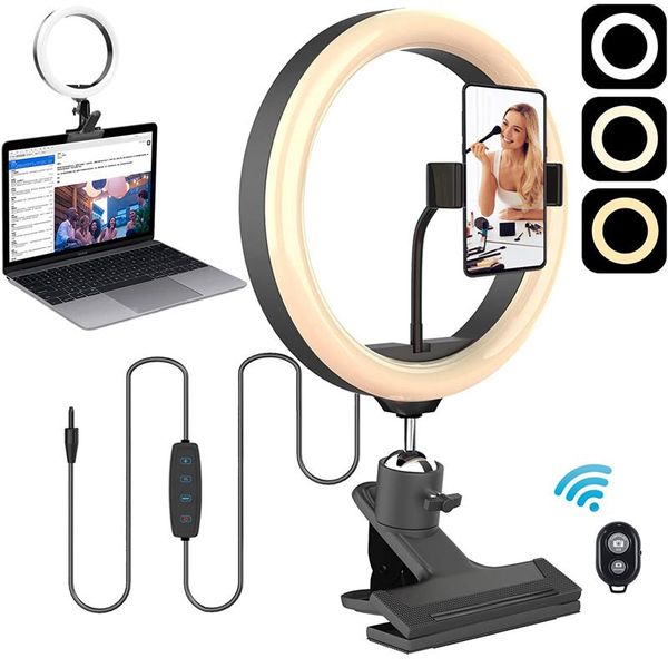 flash heads clip dimmable led ring light clamp mount desk makeup video 360 degrees rotatable lamp for live steam computer webcam
flash heads clip dimmable led ring light clamp mount desk makeup video 360 degrees rotatable lamp for live steam computer webcam