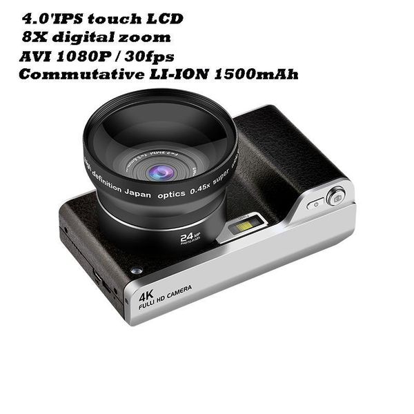 digital video camera 8x optical zoom 4 inch hd touch screen micro single slr camer support 32gb sd card wide-angle lens camcorders
digital video camera 8x optical zoom 4 inch hd touch screen micro single slr camer support 32gb sd card wide-angle lens camcorders