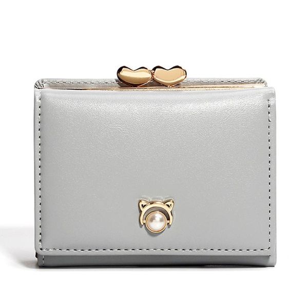 wallets multi purpose card holder coin purse slim small fashion practical short metal pearl women pu leather gift wallet, Red;black
wallets multi purpose card holder coin purse slim small fashion practical short metal pearl women pu leather gift wallet, Red;black