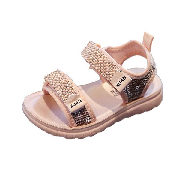 sandals children's 2021 summer rhinestone princess shoes soft sole beach cute fashion for party girls, Black;red
sandals children's 2021 summer rhinestone princess shoes soft sole beach cute fashion for party girls, Black;red