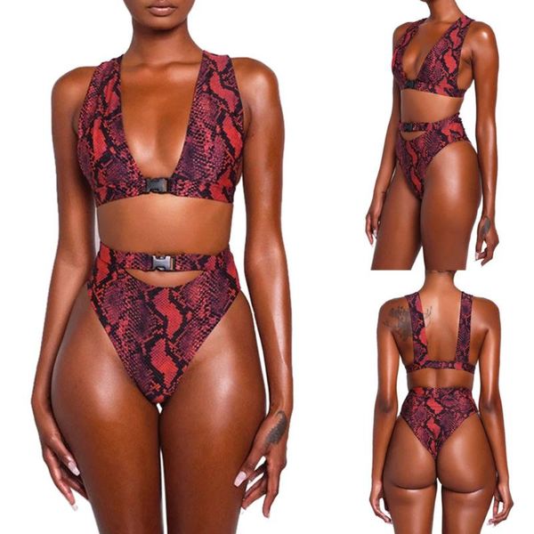 bras sets 2021 selling female micro underwear women snake print lengerie bandage buckle bathing suit padded intimates, Red;black
bras sets 2021 selling female micro underwear women snake print lengerie bandage buckle bathing suit padded intimates, Red;black