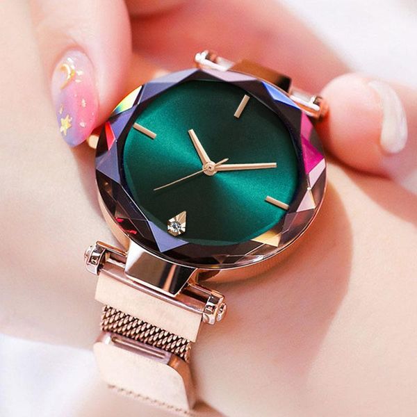 women's watch starry sky magnet women luxury crystal ladies quartz wrist clock relogio feminino zegarek damski wristwatches, Slivery;brown
women's watch starry sky magnet women luxury crystal ladies quartz wrist clock relogio feminino zegarek damski wristwatches, Slivery;brown