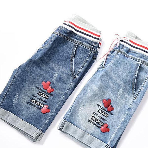 women's shorts embroidered jeans women summer plus size 5xl short feminino denim high waist female loose literary, White;black
women's shorts embroidered jeans women summer plus size 5xl short feminino denim high waist female loose literary, White;black