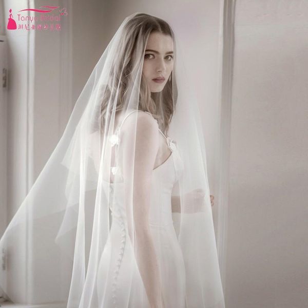 bridal veils real simple tulle white ivory wedding elegant price in stock vintage blusher veil weddding accessories dqg448, Black
bridal veils real simple tulle white ivory wedding elegant price in stock vintage blusher veil weddding accessories dqg448, Black