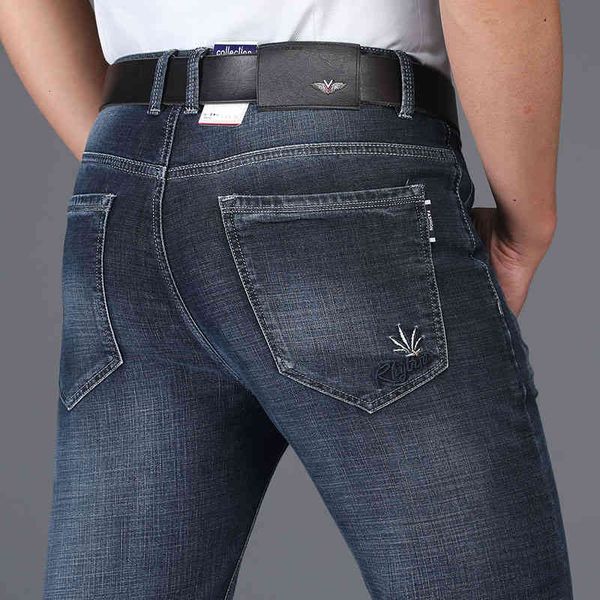 men's jeans smart casual mens fashion straight clothing elasticity loose denim pants sell long trousers man vdde, Blue
men's jeans smart casual mens fashion straight clothing elasticity loose denim pants sell long trousers man vdde, Blue