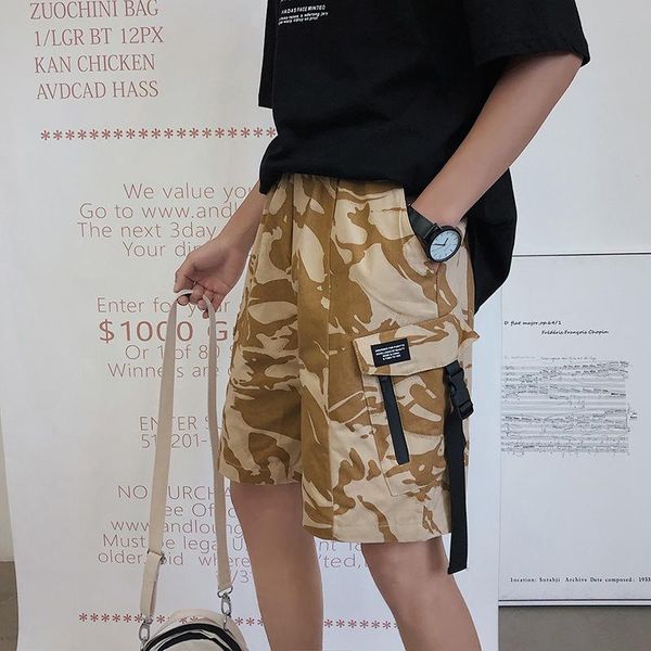 camo shorts summer men cargo for male casual pants harajuku board hip hop half 2021 streetwear camouflage men's, White;black
camo shorts summer men cargo for male casual pants harajuku board hip hop half 2021 streetwear camouflage men's, White;black