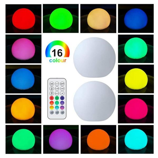 lawn lamps 4pcs/6pcs floating pool light rgb colour changing ball with remote control ip68 waterproof lights
lawn lamps 4pcs/6pcs floating pool light rgb colour changing ball with remote control ip68 waterproof lights