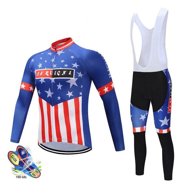 spring/autumn mens long sleeve jersey suit cycling clothesmtb bicycle bib shorts 19d gel pad bike set racing sets, Black;blue
spring/autumn mens long sleeve jersey suit cycling clothesmtb bicycle bib shorts 19d gel pad bike set racing sets, Black;blue