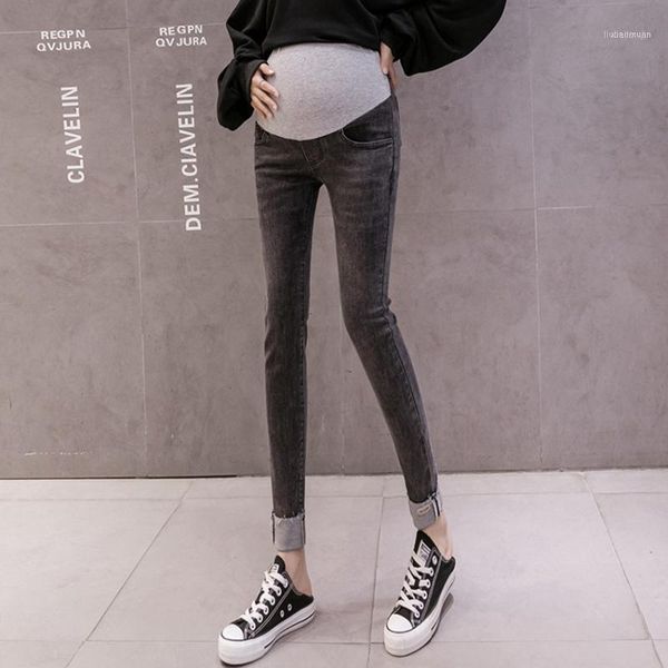 pregnant women's jeans spring and autumn cropped trousers belly lift feet pants fashion slim trendy mom pants1, White
pregnant women's jeans spring and autumn cropped trousers belly lift feet pants fashion slim trendy mom pants1, White