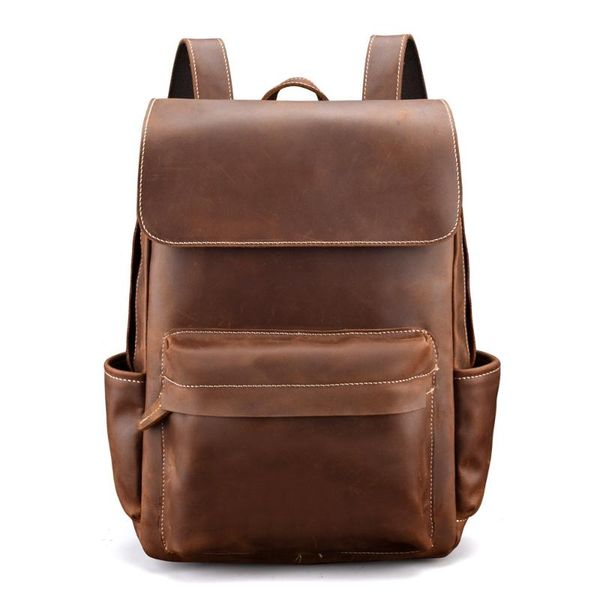 backpack sf8035 vintage crazy horse leather shoulder bag handmade genuine men's cowhide computer
backpack sf8035 vintage crazy horse leather shoulder bag handmade genuine men's cowhide computer