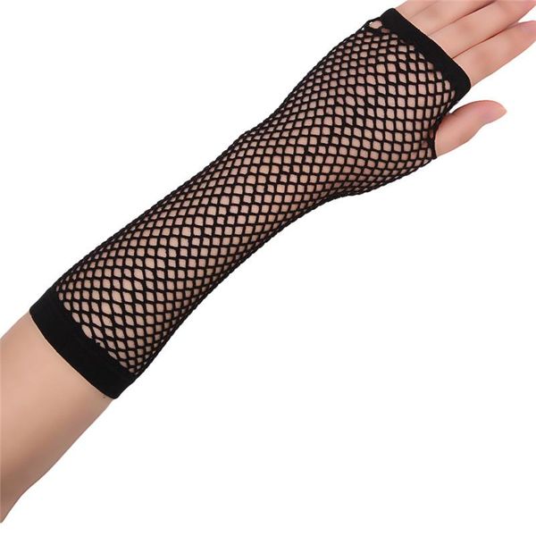 five fingers gloves stylish long black fishnet womens fingerless girls dance gothic punk rock costume fancy aq859444, Blue;gray
five fingers gloves stylish long black fishnet womens fingerless girls dance gothic punk rock costume fancy aq859444, Blue;gray