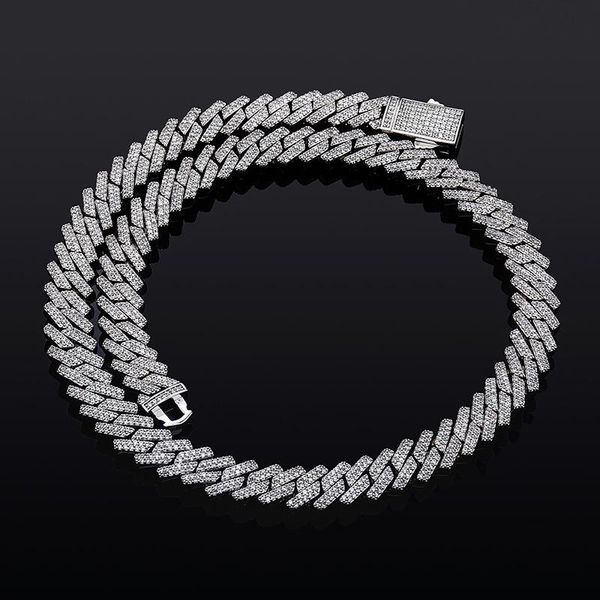 chains hip hop claw setting square cz stone bling iced out 10mm curb cuban miami link chain necklaces for men rapper jewelry, Silver
chains hip hop claw setting square cz stone bling iced out 10mm curb cuban miami link chain necklaces for men rapper jewelry, Silver