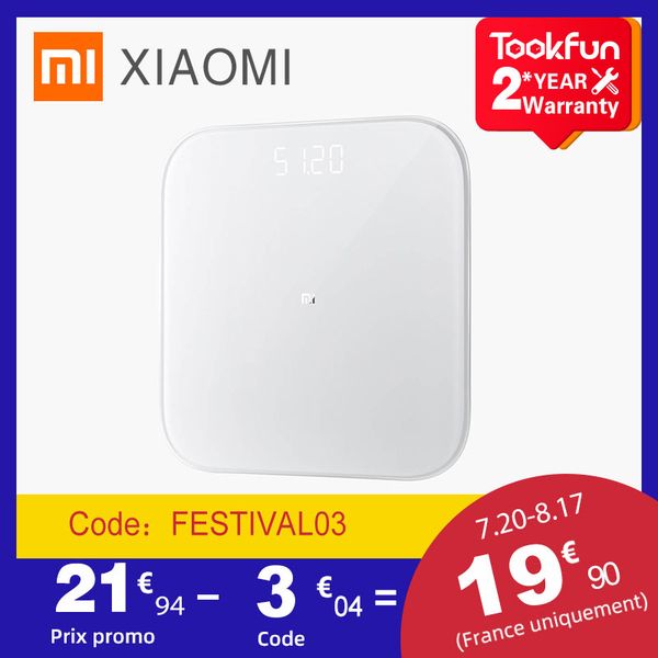 original xiaomi mi smart weight scale bathroom electronic floor scale digital balance body up to 150kg with bluetooth mifit app
original xiaomi mi smart weight scale bathroom electronic floor scale digital balance body up to 150kg with bluetooth mifit app