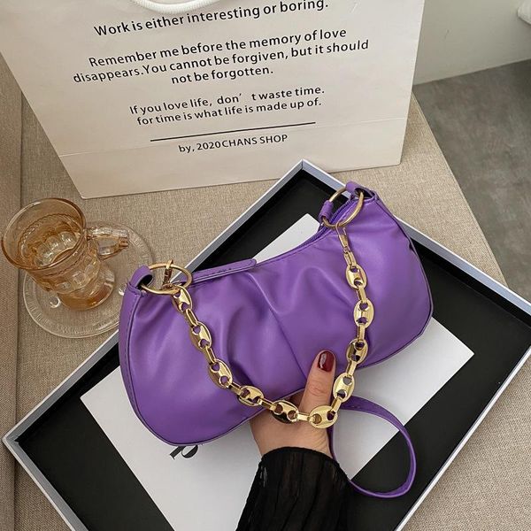 soft leather fold crescent bags cross body