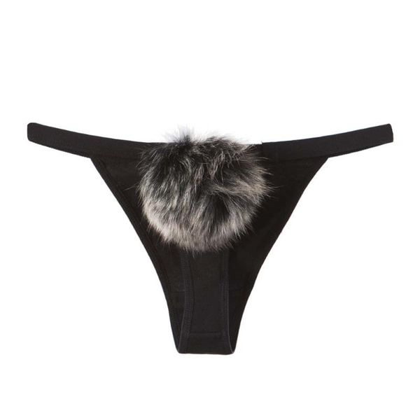 women's panties lingerie tail thong furry ball briefs low rise g-string breathable seamless underwear woman, Black;pink
women's panties lingerie tail thong furry ball briefs low rise g-string breathable seamless underwear woman, Black;pink