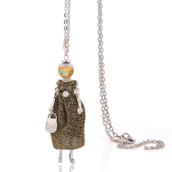 big choker collar punk style friend long chain doll necklaces for women gifts pendants 2021 body jewelry bijoux female pendant, Silver
big choker collar punk style friend long chain doll necklaces for women gifts pendants 2021 body jewelry bijoux female pendant, Silver