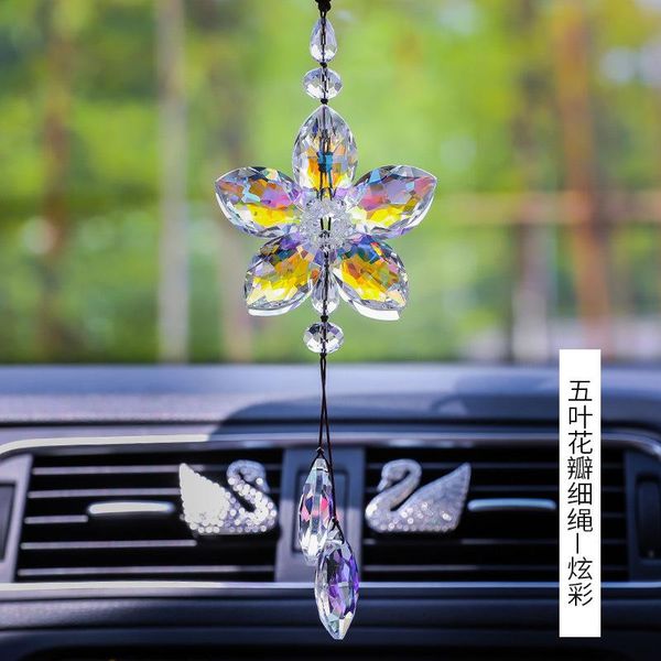 decorative objects & figurines crystal five leaf flower car auto fashion pendant fengshui rear view mirror ornament hanging dangle
decorative objects & figurines crystal five leaf flower car auto fashion pendant fengshui rear view mirror ornament hanging dangle