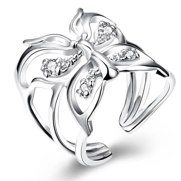 wedding rings silver color fashion jewelry pendant open butterfly crystal zircon ring, Slivery;golden
wedding rings silver color fashion jewelry pendant open butterfly crystal zircon ring, Slivery;golden