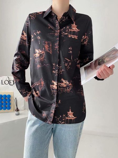women's blouses & shirts s-l spring 2021 country landscape digital print collapsed long sleeve single breasted medium length blouse, White
women's blouses & shirts s-l spring 2021 country landscape digital print collapsed long sleeve single breasted medium length blouse, White
