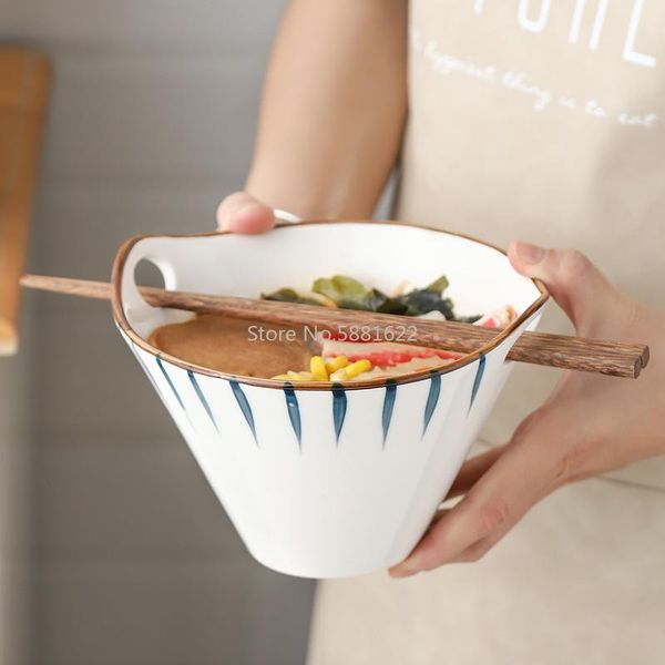 ceramic handpainted japanese style noodle bowl, double ear chopsticks, rice salad soup household ramen bowl bowls
ceramic handpainted japanese style noodle bowl, double ear chopsticks, rice salad soup household ramen bowl bowls