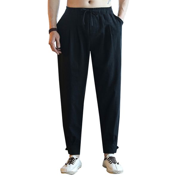 5XL Plus Size Linen Casual Harem Pants Men Joggers Man Summer Trousers Male Chinese Style Baggy Pants 2021 Harajuku Clothes, Black harem pants
5XL Plus Size Linen Casual Harem Pants Men Joggers Man Summer Trousers Male Chinese Style Baggy Pants 2021 Harajuku Clothes, Black harem pants