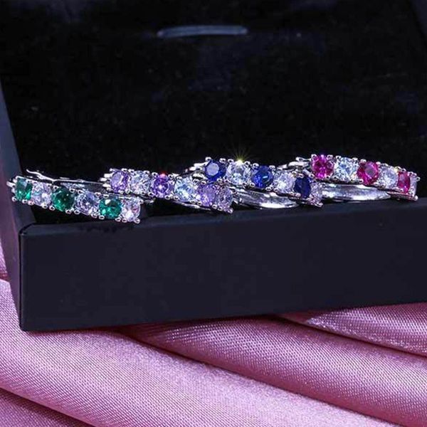 hoop & huggie multi stone earrings rainbow inlaid colorful delicate cubic zirconia for women and girls 4 colors, Golden;silver
hoop & huggie multi stone earrings rainbow inlaid colorful delicate cubic zirconia for women and girls 4 colors, Golden;silver