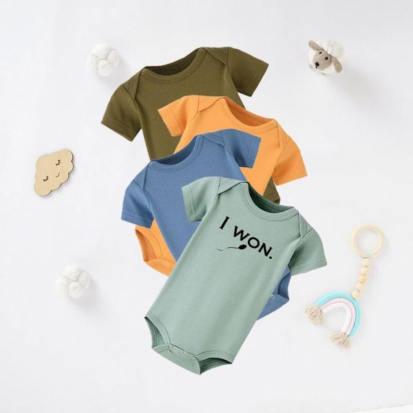 rompers funny i won born baby bodysuit infant cotton short sleeve boy letter clothes girl print suit crawling 3m-12m, Blue 
rompers funny i won born baby bodysuit infant cotton short sleeve boy letter clothes girl print suit crawling 3m-12m, Blue