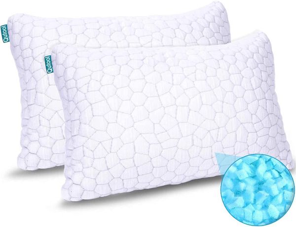 pillow 2-pack cooling bed pillows for sleeping adjustable gel shredded memory foam
pillow 2-pack cooling bed pillows for sleeping adjustable gel shredded memory foam