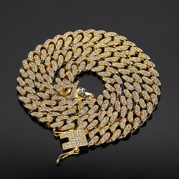 chains men hip hop cuban chain necklace iced out bling full pave rhinstones fashion cz miami necklaces rapper jewelry drop, Silver
chains men hip hop cuban chain necklace iced out bling full pave rhinstones fashion cz miami necklaces rapper jewelry drop, Silver