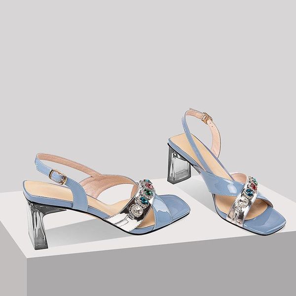 sandals 2021 summer british style fashion casual ladies high heels soft comfortable genuine leather rhinestone women's shoes, Black
sandals 2021 summer british style fashion casual ladies high heels soft comfortable genuine leather rhinestone women's shoes, Black