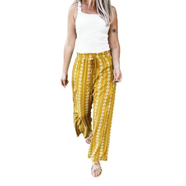 women's pants & capris fashion women ladies flower drawstring high waist loose summer straight, Black;white
women's pants & capris fashion women ladies flower drawstring high waist loose summer straight, Black;white