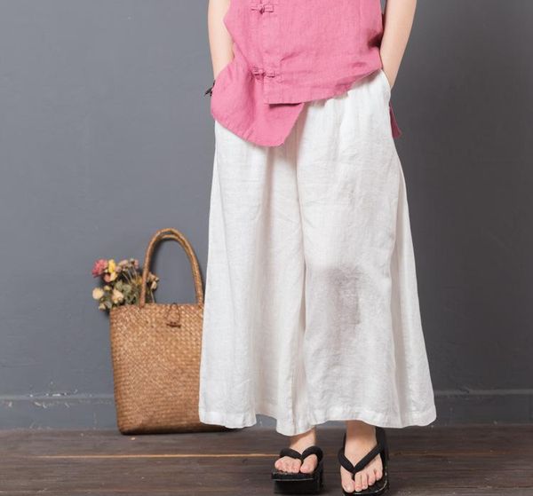 women's pants & capris 2021 spring summer women trousers elastic waist solid color cotton linen slimming large size loose casual, Black;white
women's pants & capris 2021 spring summer women trousers elastic waist solid color cotton linen slimming large size loose casual, Black;white